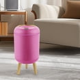 thumbnail image 4 of SUSLAS Trash Can with Motion Sensor, Touchless Automatic Lid and Waterproof Design, Smart Waste Bin for Bathroom Kitchen, 2.6 Gallon Plastic,Pink, 4 of 13