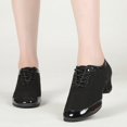 thumbnail image 5 of zapatos de baile a la moda para mujer, botas, zapatos cuadrados, zapatillas de deporte con aumento, botas para niñas, zapatos de suela blanda para mujer, fondo suave moderno, 5 of 5