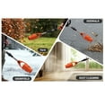 thumbnail image 3 of Leaf Handheld Electric Blower 21V Li Battery Foldable Powerful Lightweight Cordless Electric Leaf Blower, 3 of 7