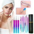 thumbnail image 1 of 10 Pcs Blackhead Extractor Kit Stainless Pimple Tool Milia Zit Remover For Gradient Blackhead Remover Kit 10Pcs Blackhead Remover Extractor Removal Kit For,Purple Beauty Equipment, 1 of 8