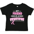 thumbnail image 3 of Inktastic My Friend is a Survivor Breast Cancer Awareness Boys or Girls Toddler T-Shirt, 3 of 5
