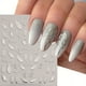 thumbnail image 2 of Bronzing Nail Stickers, Angel Wings Star Moon Necklace Nail Decals, Polished Sliver Golden Pattern Manicure Accessories, 2 of 4
