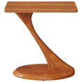 thumbnail image 4 of Demi Bonn 25" Mid-Century Modern Wood End Table, Stylish Living Room Accent, Versatile Home Decor, Brown, 4 of 5