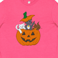 thumbnail image 4 of Inktastic Halloween Kitties in Pumpkin Youth T-Shirt, 4 of 5
