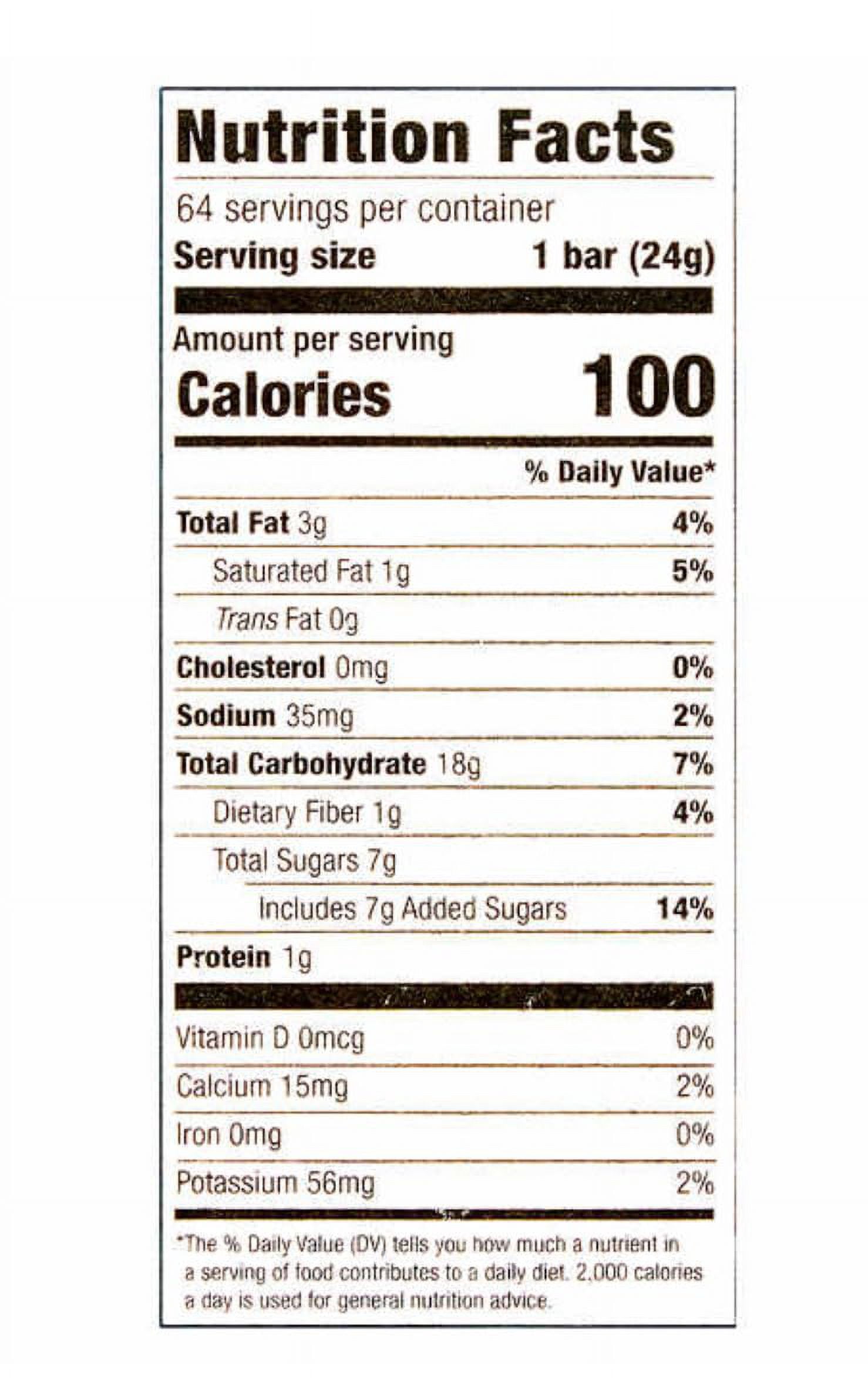 Kirkland Signature Soft & Chewy Granola Bars, 0.85 oz, 64-count 2PK