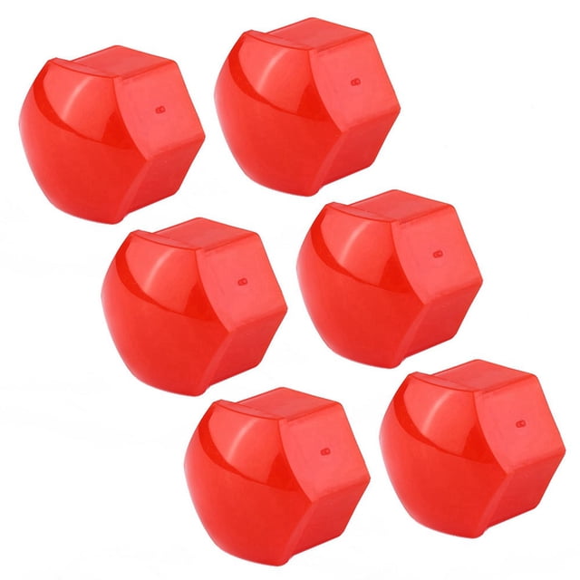 20pcs 19mm Car Wheel Nut , Auto Hub Screw Cover, Nylon PA66, Prevent Rusting