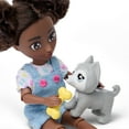 thumbnail image 5 of Hey Bestie Isa & Evie 18 Piece Set of 2 (5.5-inch) Mini Dolls with Toy Dogs & Pet Accessories, Kids Ages 3 & Up, 5 of 10