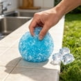 thumbnail image 5 of Voglyf Crunchy Squishies Stress Ball, Ice Skin Moldable Waxberry Squeeze Toy, Fidget Sensory Toy With Crinkly Sound, Perfect For Stress Relief, Anxiety, Adults At Home, Office,2.4In,Blue(1PCS), 5 of 6