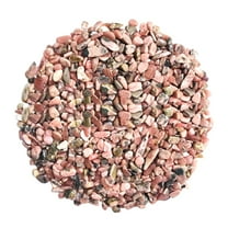 Natural Crystal Small Grain, Polished Gravel Decorative, Crushed Chips Tumbled Polished Stones Assorted Irregular Shaped Decorative Rocks, River Rocks for Indoor Plants, Vases, Planters