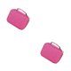 thumbnail image 4 of Tholdsy 72 Slots Colored Pencil Case High Capacity Pencil Case Zipper Pens Rosa roja 2piezas, 4 of 4