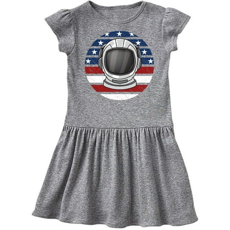 

Inktastic Space Astronaut Cool USA Gift Toddler Girl Dress