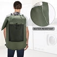 thumbnail image 5 of Large Laundry Bag Backpack Laundry Backpack with Shoulder Straps and Mesh Poc..., 5 of 7