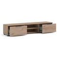 thumbnail image 3 of Tvilum Match Meuble Télé Moderne de 68 Pouces en Hickory Jackson, 3 of 8
