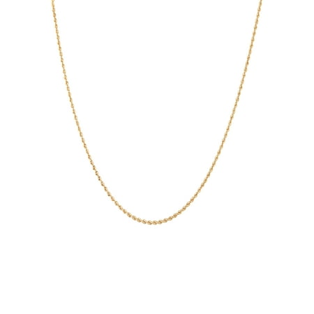 Simply Gold 10K Yellow Gold 18" 1.51MM Rope Chain
