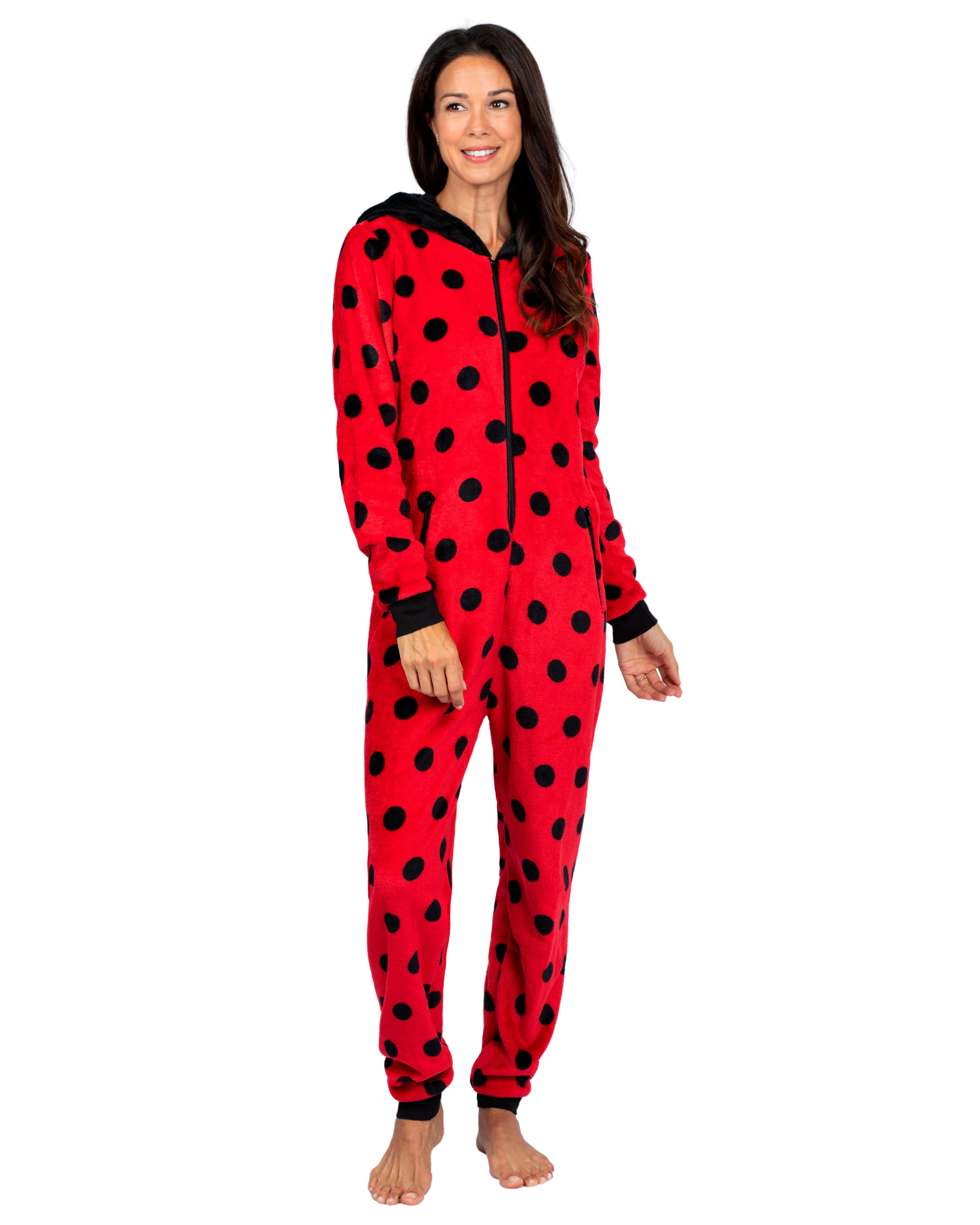 Halloween Mommy & Me Onesie Pajama Costume, Ladybug (Womens), Size: XL, Prestigez