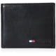 thumbnail image 1 of Cartera Tommy Hilfiger de piel auténtica con pliegue delgado y monedero, 1 of 6