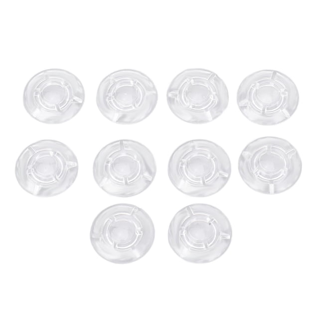 Pedal de Efectos de Guitarra ANGGREK Interruptor de Pedal ABS Transparente 10 Piezas