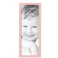 thumbnail image 2 of ArtToFrames 12" x 33" Pink Picture Frame, 12x33 inch Pink Wood Poster Frame (WOM-4120),  Pack, 2 of 7