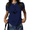 Navy Blue, variant on UNISHE Women's I'm Fine Skeleton Hand Graphic T-Shirt Funny Water Ripple Meme Tee Summer White Top