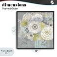 thumbnail image 4 of Stupell Industries Traditional Happy In The Moment Black Framed Giclee Art, 12 x 12, by Suzanne Nicoll, 4 of 8
