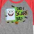 thumbnail image 3 of SpongeBob SquarePants - Did I Scare Ya - Toddler & Youth Raglan Graphic T-Shirt, 3 of 7