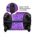 thumbnail image 5 of Wukai Pink Purple Glitter Elastic Luggage Cover: Personalized Protection for Your Suitcase - Fits 19~29-inch, Washable & Durable Travel Companion-Large, 5 of 8
