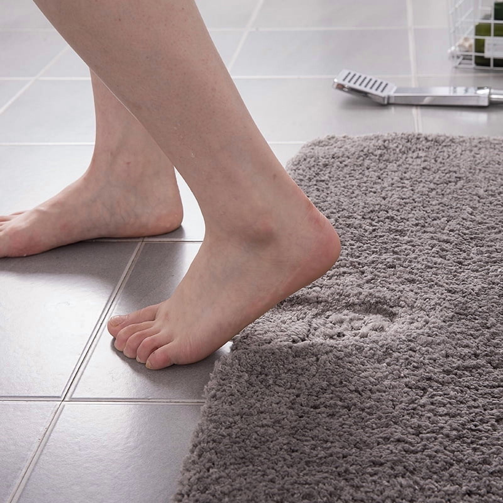 Cterwk Non Slip Bathroom Rug Absorbent Mats Quick Dry Machine Washable Bath Rugs for Bathroom, Bathtub, Kitchen, 20" x 31"