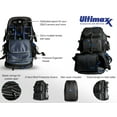 thumbnail image 3 of Professional Heavy Duty Deluxe Camera Backpack with Waterproof Rain Cover, 3 of 10