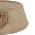 thumbnail image 3 of Northlight 22" Beige Burlap with Rope Christmas Tree Collar, 3 of 3