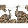thumbnail image 2 of MARMONT HILL 'Peacock Partner III' Painting Print on White Wood - Multi-Color 24 x 16, 2 of 5