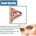 thumbnail image 3 of 10Pairs Nose Pad, Non-Slip Silicone Glasses Nosepad, Thin Eyeglass Nose Pads for Glasses Sunglasses(1.5mm,Clear), 3 of 8