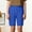 Blue, variant on Kids Shorts Loose Fit Pink Shorts Elastic Waist Girls Pants Size 4-5 Years