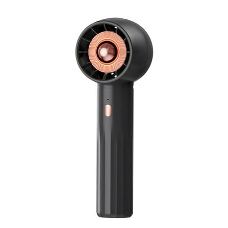 

Mini Handheld Fan USB Charging Adjustable Personal Cooling Fan Turbo Portable Bladeless Fan for Travel Home Office Black