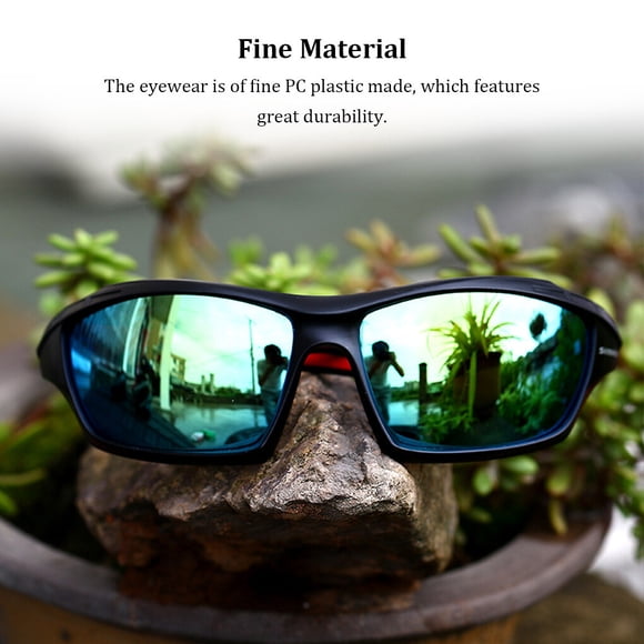 pitrice 1 Pair Sun Glasses Waterproof Outdoor Dustproof Replacement Stylish Ergonomic Sports Biking Eyewear Eyeglasses Green