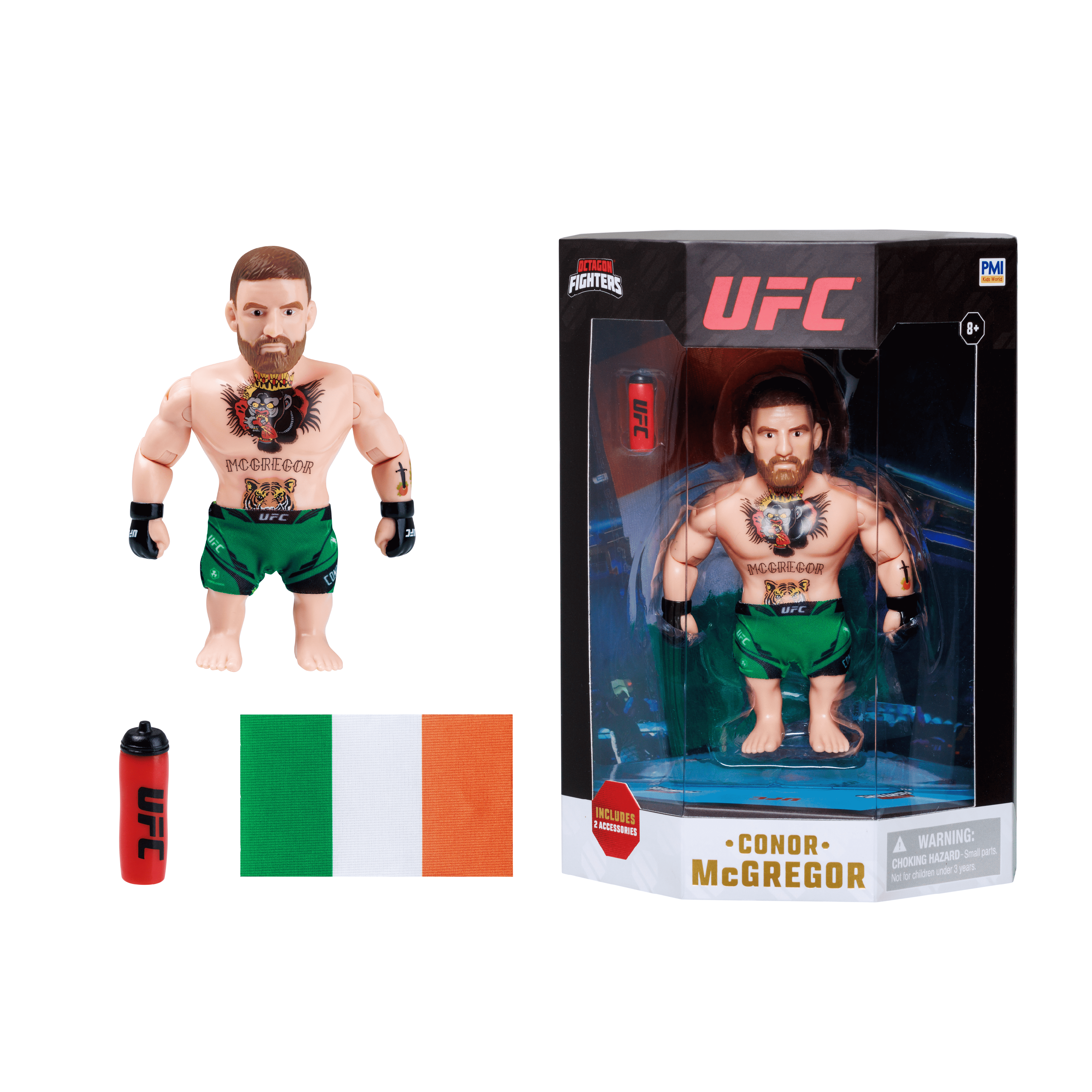 UFC Illia Topuria 4.5 Inch Action Figure with Accessories