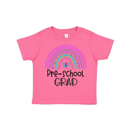 

Inktastic Pre-School Grad- Graduation Rainbow Boys or Girls Toddler T-Shirt