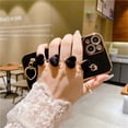 thumbnail image 5 of Love Heart Plush Bracelet Case For Samsung Galaxy A14 A15 A24 A25 A34 A54 A04S A05 A13 A23 A32 A52 Chain Plating Silicone Cover, 5 of 5