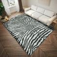 thumbnail image 2 of Addison Rugs Addison Indoor/ Outdoor Safari Zebra Animal Print Washable Area Rug 8' x 10' - Grey, 2 of 9