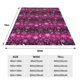 thumbnail image 3 of Balery Snowflakes And Christmas Manta de Felpa Suave y Acogedora – Cobija de Franela Aterciopelada para Cama, Lavable y Cálida para Sofá, Mascotas, Transpirable-80"x60", 3 of 7