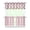 Watermelon, variant on Rod Pocket Unicorn Curtains Set of 3 - White Semi-Sheer Tier Panels with Valance (54x18+27.5x24 Inch), Rainbow Mythical Horse Cartoon Print for Kitchen Small Windows