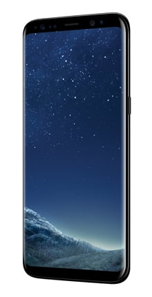 Walmart Family Mobile SAMSUNG Galaxy S8, 64GB Black - Prepaid Smartphone