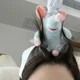 thumbnail image 1 of Nueva diadema de peluche de Ratatouille, diadema de dibujos animados de ala ancha francesa, tocado con foto, creatividad, lindos juguetes de regalo para niñas, 1 of 4