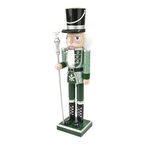 Miiottaa Christmas Nutcrackers Ornament Wooden Soldier Nutcrackers Figure Christmas Decors