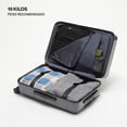 thumbnail image 4 of Maleta de Viaje Mappa Carry On 10kg y Más Rígida Lisa Azul Grande 28', 4 of 7