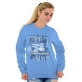 thumbnail image 3 of Minnesota Cute State Flower Souvenir Women Crewneck Sweatshirt Brisco Brands S, 3 of 6