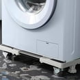 thumbnail image 4 of MaxWorks Adjustable Furniture Dolly with 4 Dual-Locking Wheels, Universal Washing Machine Base Stand, Appliance Mover for Refrigerator, Mini-Fridge,, 4 of 7