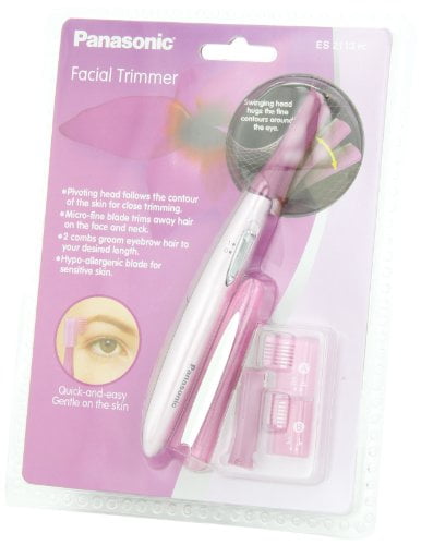 Panasonic Es2113pc Facial Hair Trimmer For Women With Pivoting
