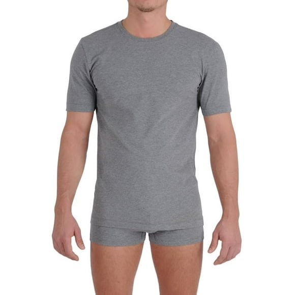 Playera con Cuello Redondo de la Serie Ginch Gonch Signature Gris Pequeña