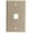 Beige, variant on 6 Port Keystone Wall Plate, Single Gang - White