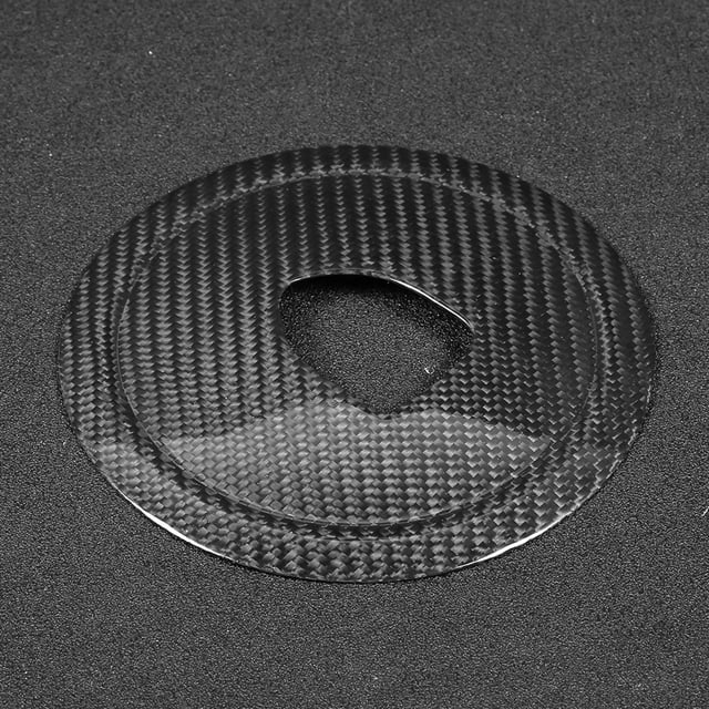 Decoración del volante, adhesivo de fibra de carbono para volante de coche, accesorios de fibra de carbono probados profesionalmente